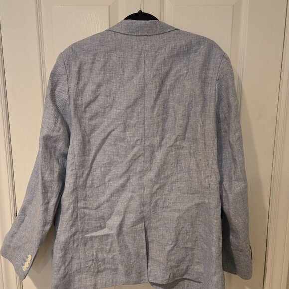 NWT Vineyard Vines Linen Blazer Jacket Jake Blue 42R - Picture 5 of 5